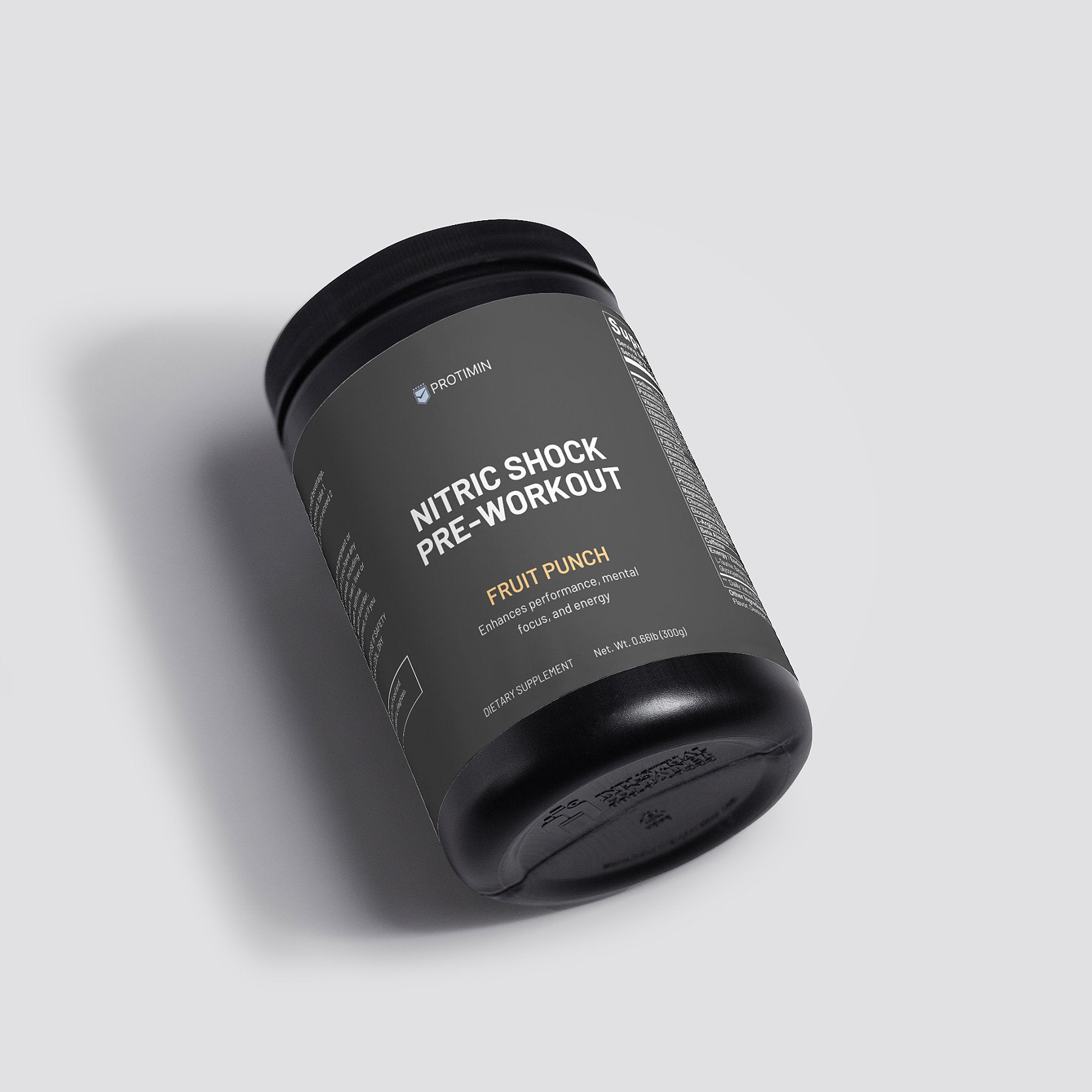 Nitric Shock Pre-Workout Powder (Fruit Punch) - PROTIMIN