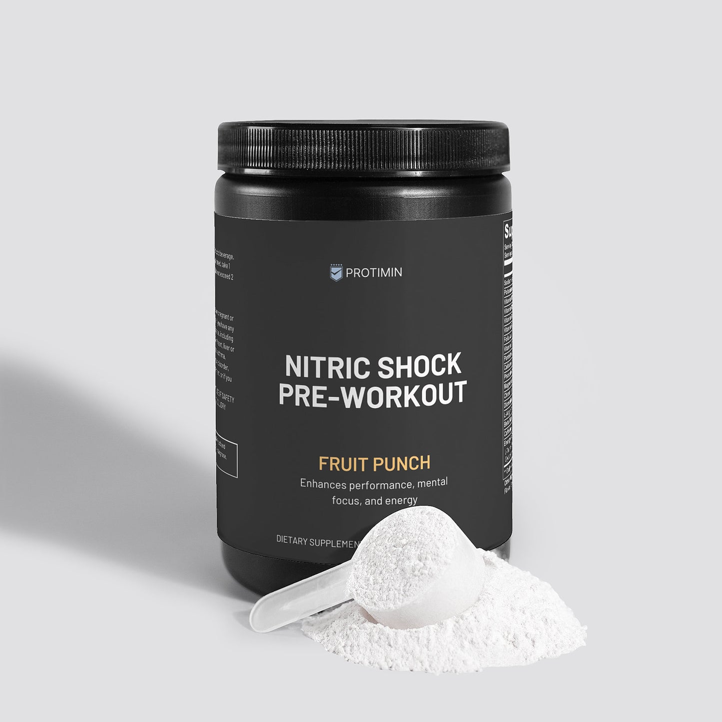 Nitric Shock Pre-Workout Powder (Fruit Punch) - PROTIMIN