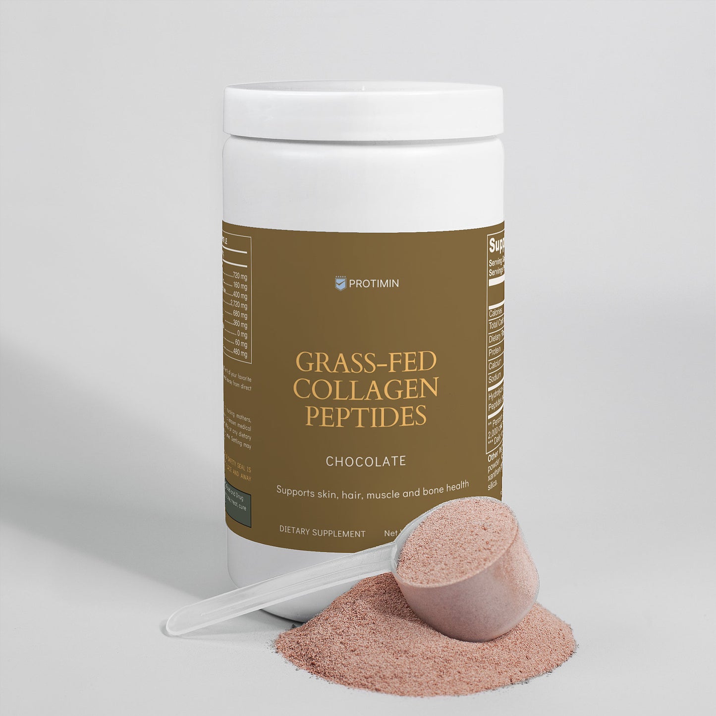 Grass-Fed Collagen Peptides Powder (Chocolate) - PROTIMIN