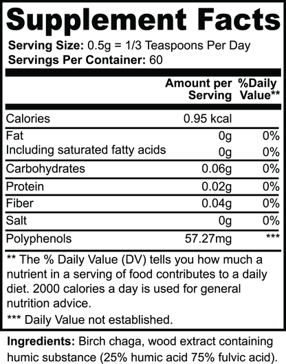 Birch Chaga Microbiome Wellness Powder - PROTIMIN