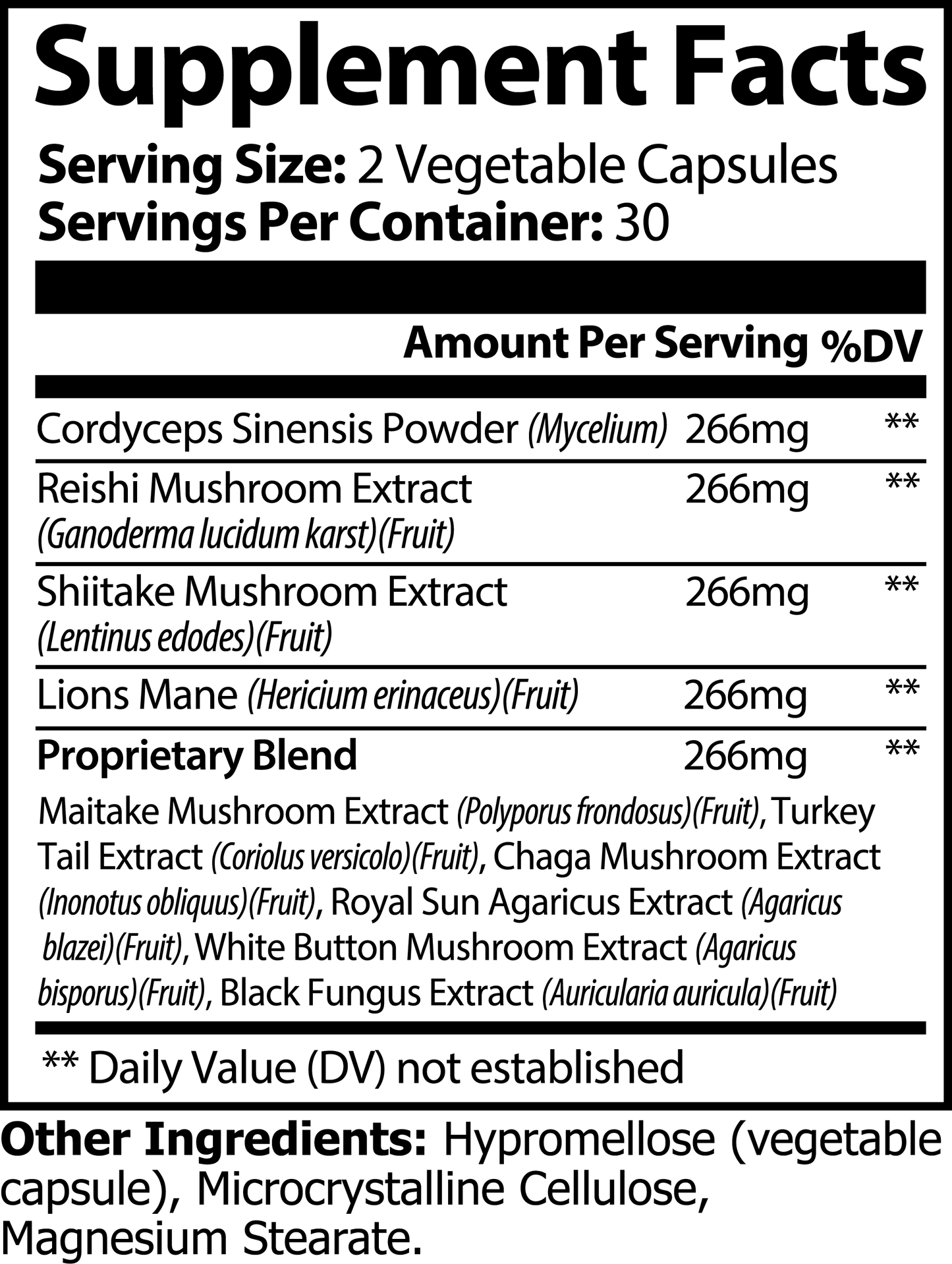 Mushroom Complex 10 X - PROTIMIN