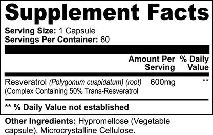 Resveratrol 50% 600mg - PROTIMIN